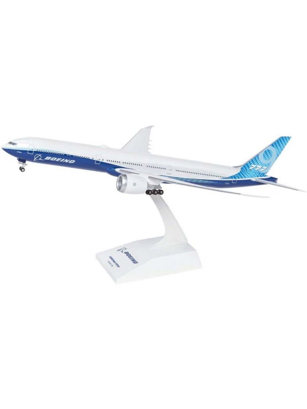Foldable Wing Tips 1:200 Model Airplane - Boeing 777-9 Collectible Display Item